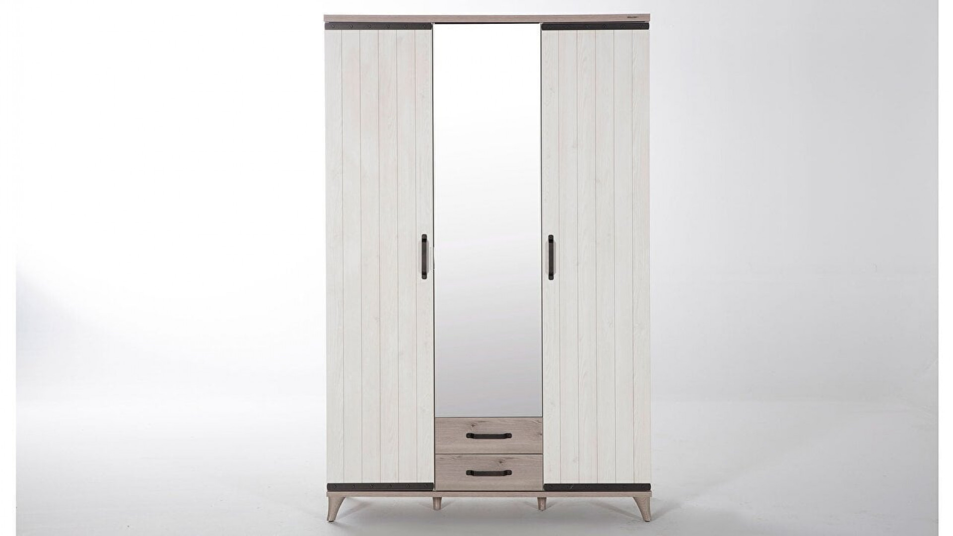 Montes 3-türiger Kleiderschrank