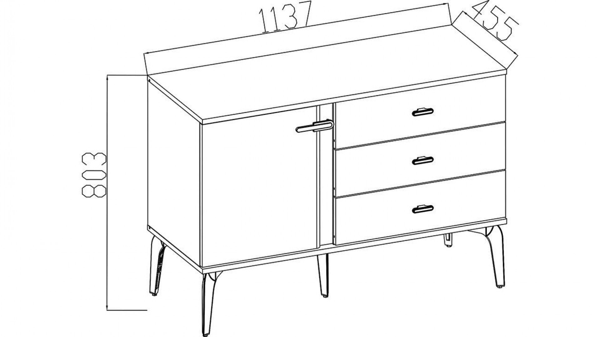 Palermo Schminktisch