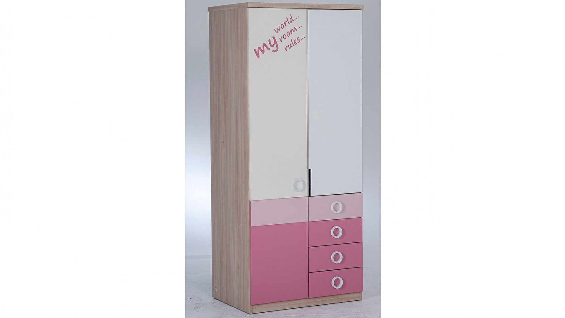 Portivo 2-türiger Kleiderschrank