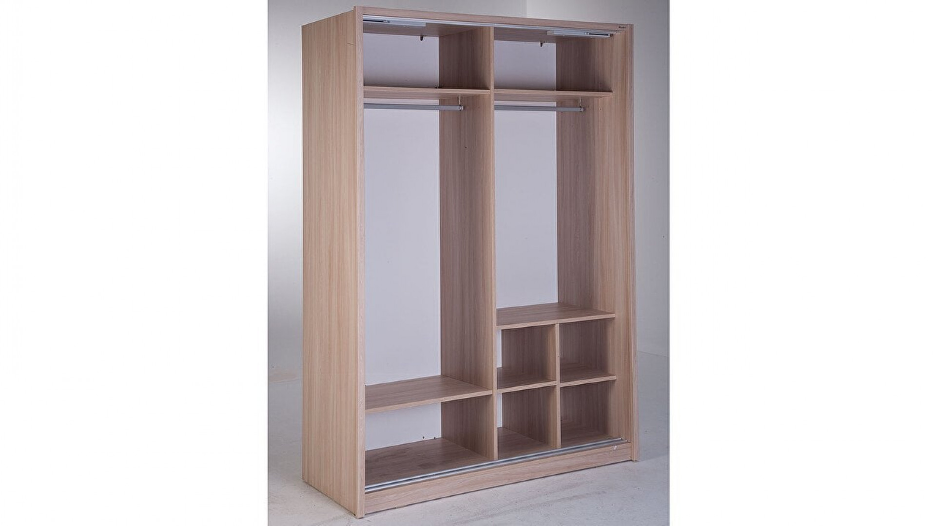 Portivo Jugendzimmer Schiebetür-Kleiderschrank