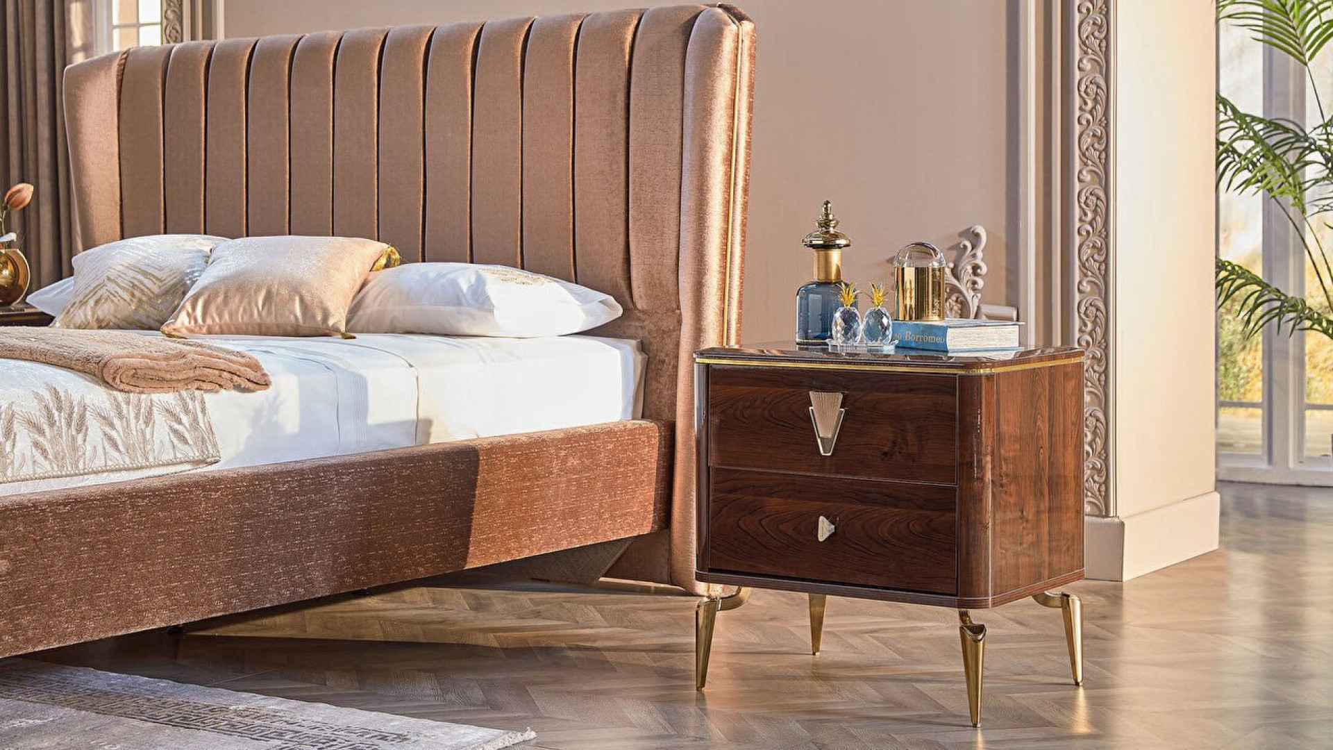 Plaza Nachttisch - Eiche