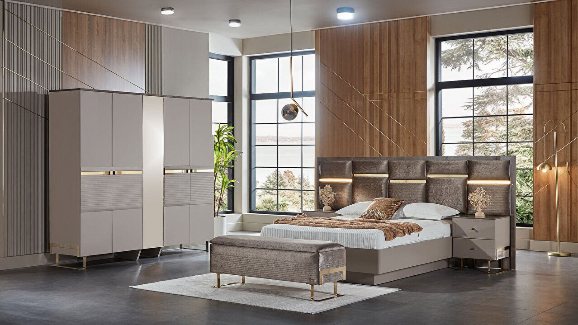 Veronica 5-türiger Schrank