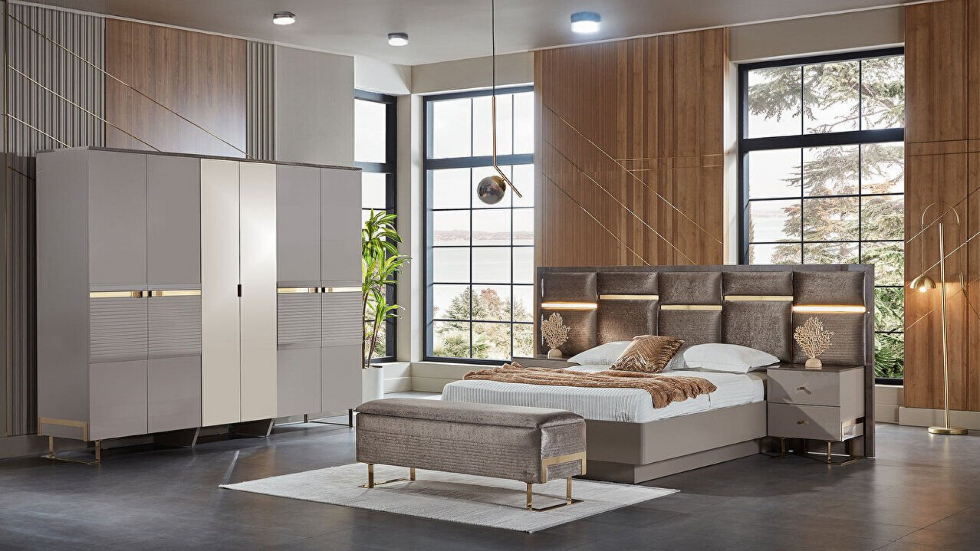 Veronica 6-türiger Schrank