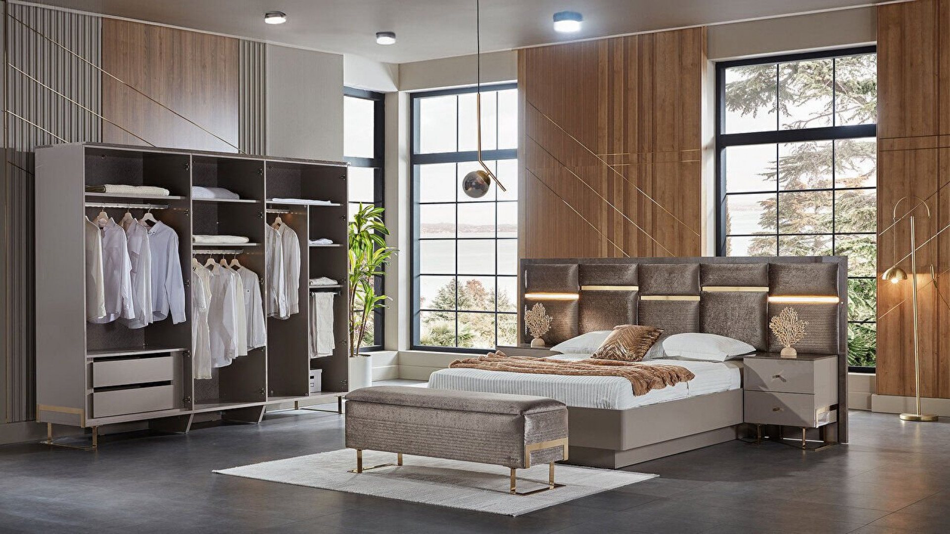 Veronica 6-türiger Schrank