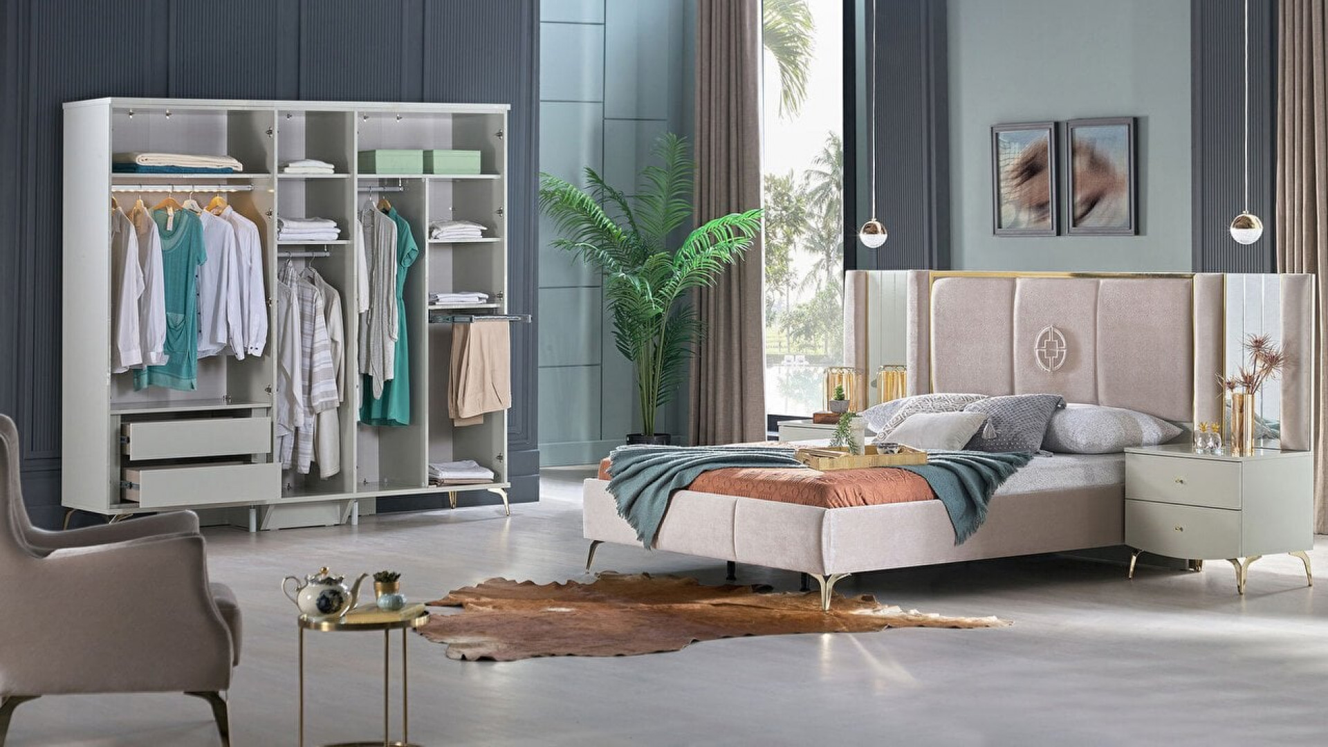 Valesco 5-türiger Schrank