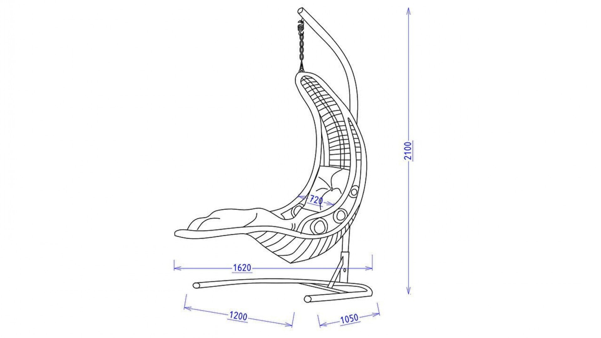 Fiona Relaxsessel Creme
