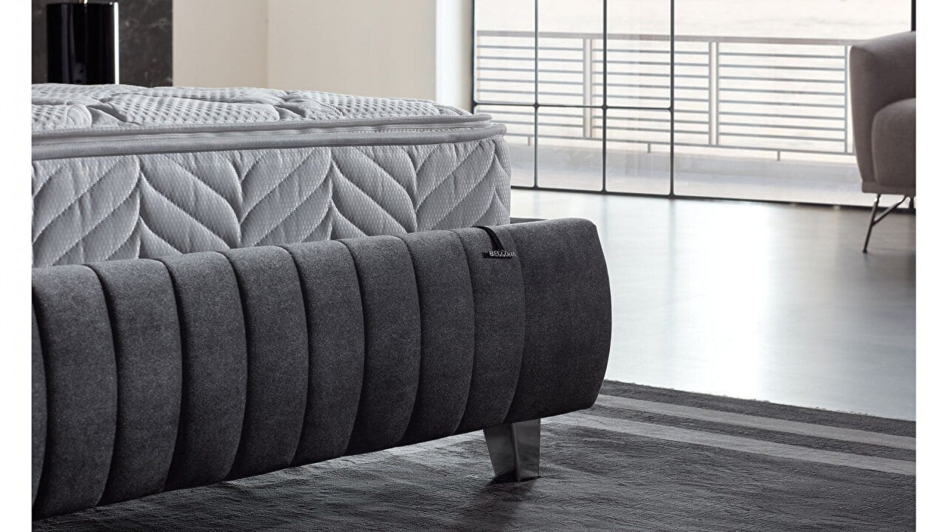 Venisa Bettbox - Grau