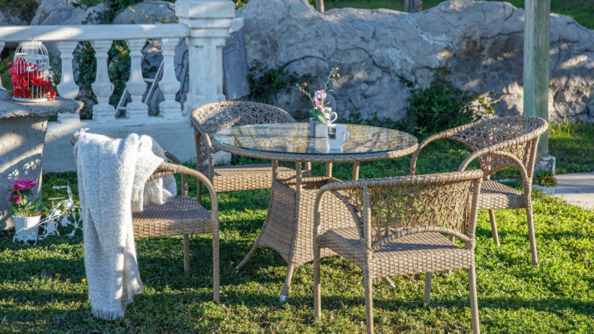 Defne Gartentischgruppe