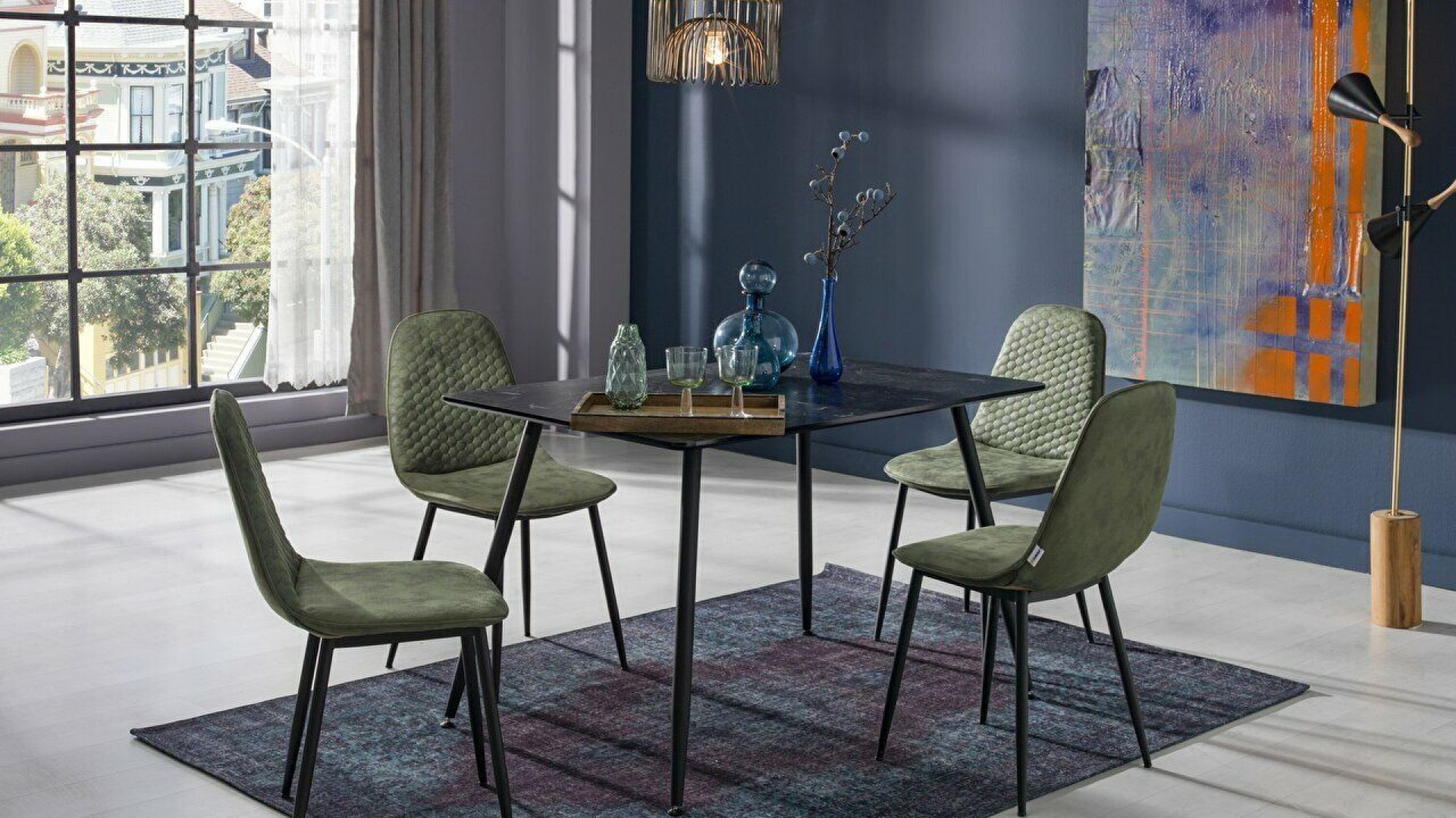 Marble Küchentisch-Set