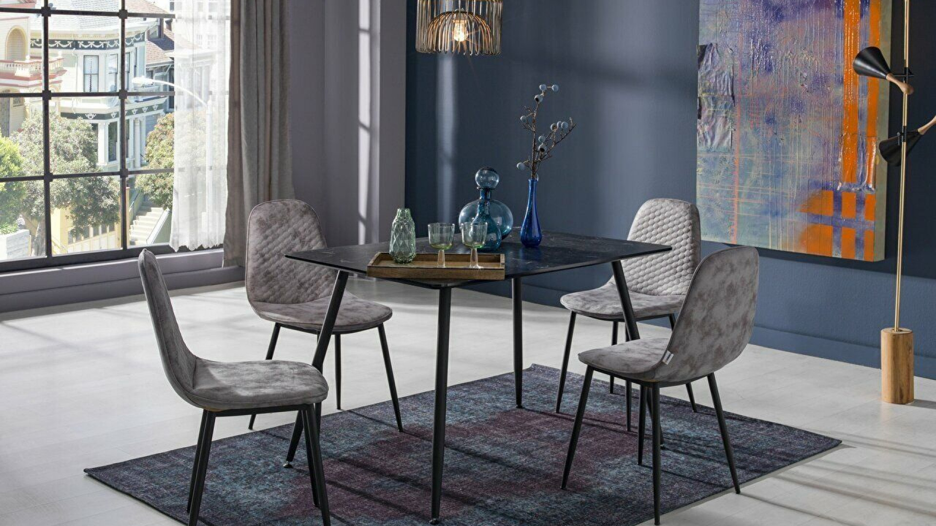 Marble Küchentisch-Set