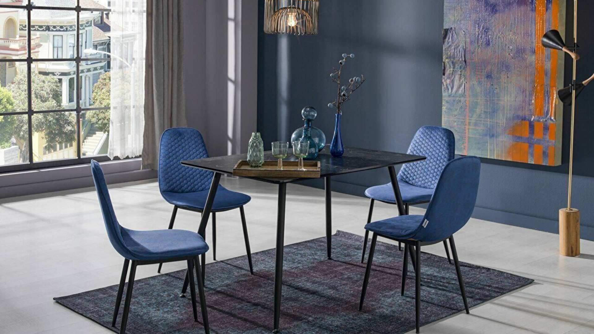 Marble Küchentisch-Set