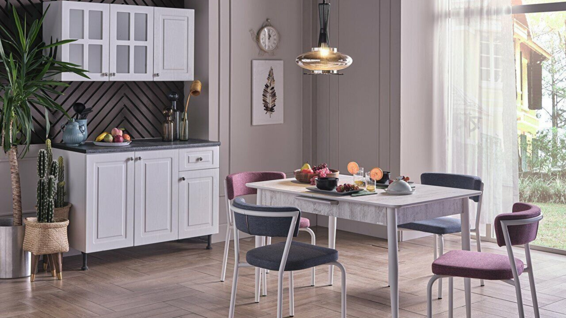 Marco Ausziehbares Küchentisch-Set