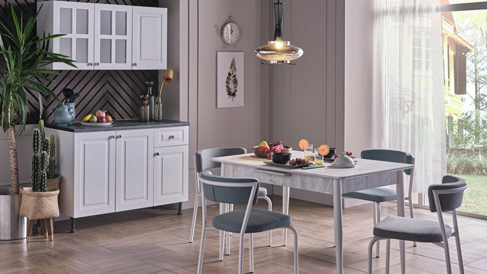 Marco Ausziehbares Küchentisch-Set