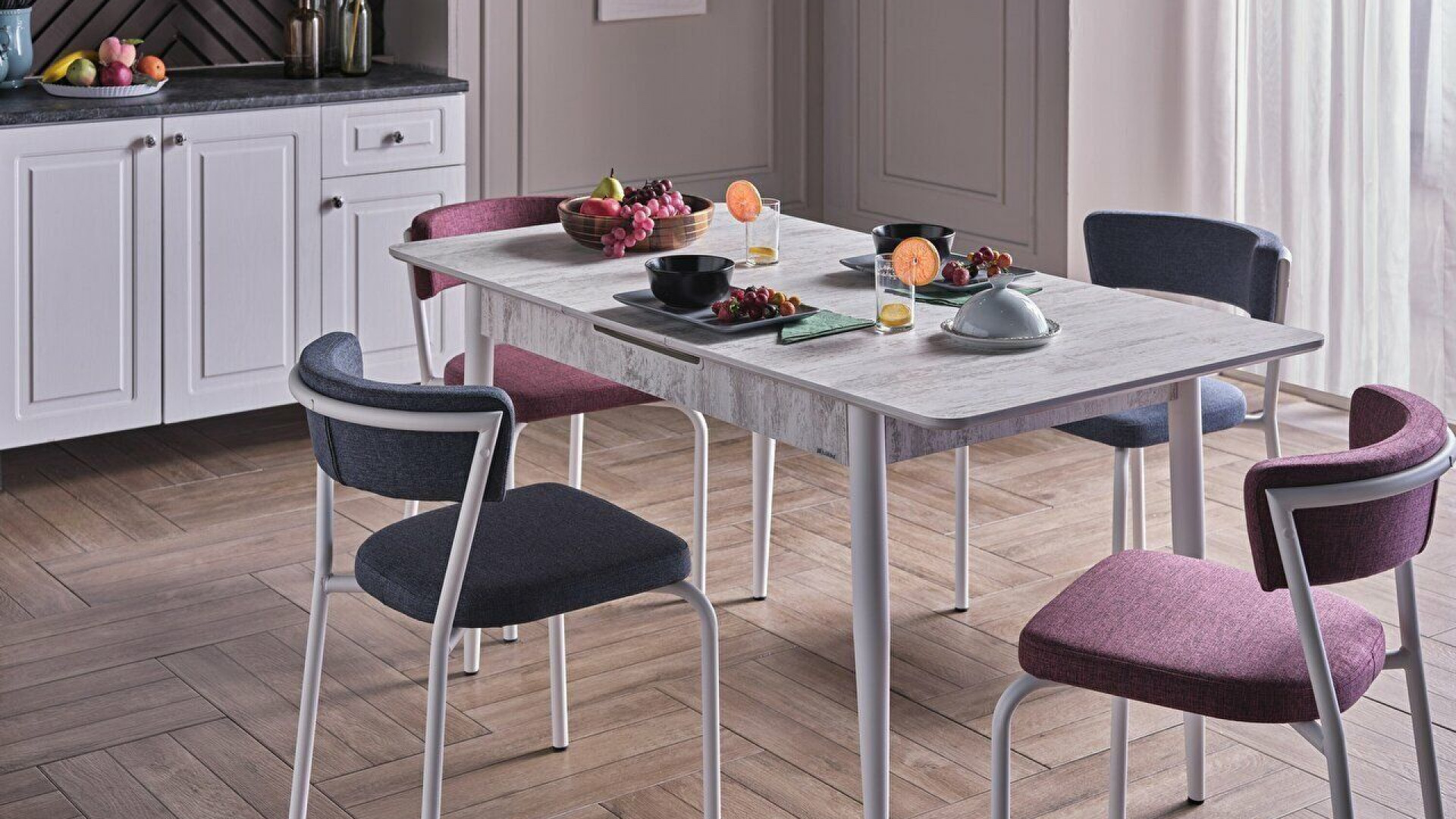 Marco Ausziehbares Küchentisch-Set