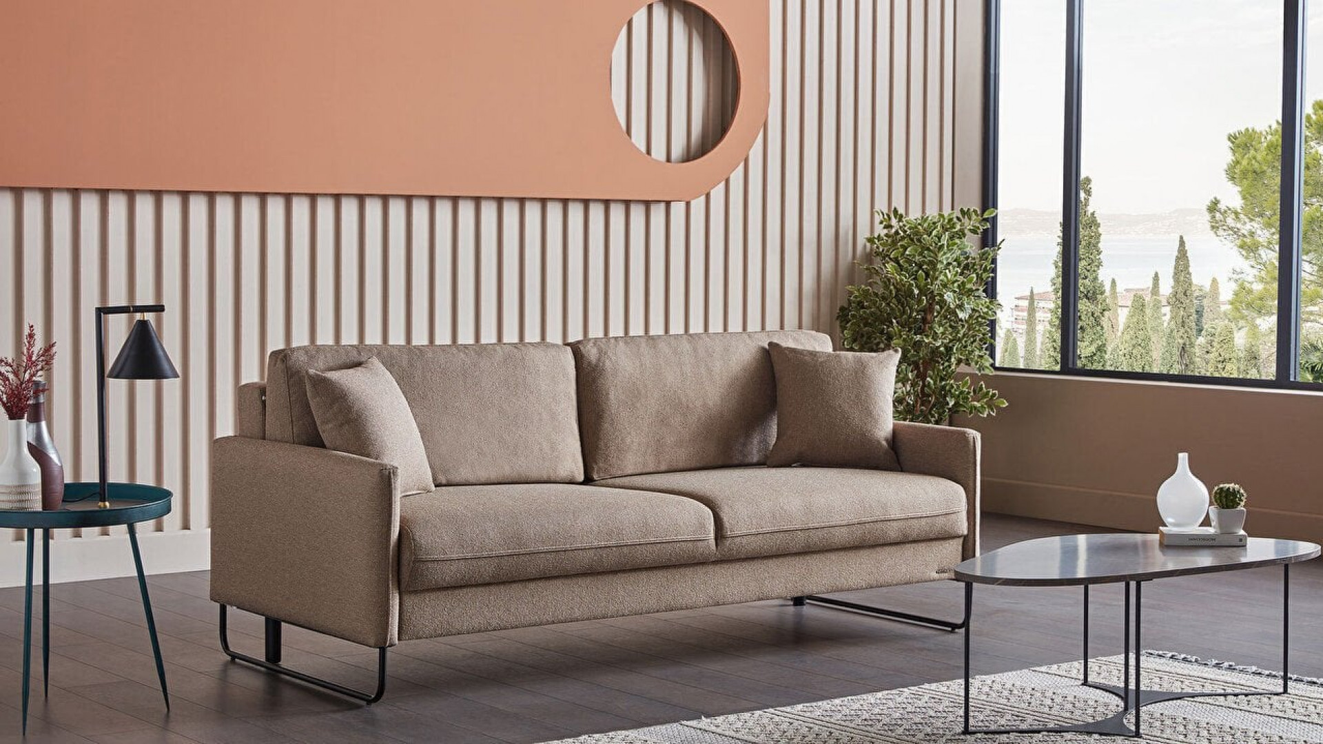 Laura Comfort 3er-Sofa