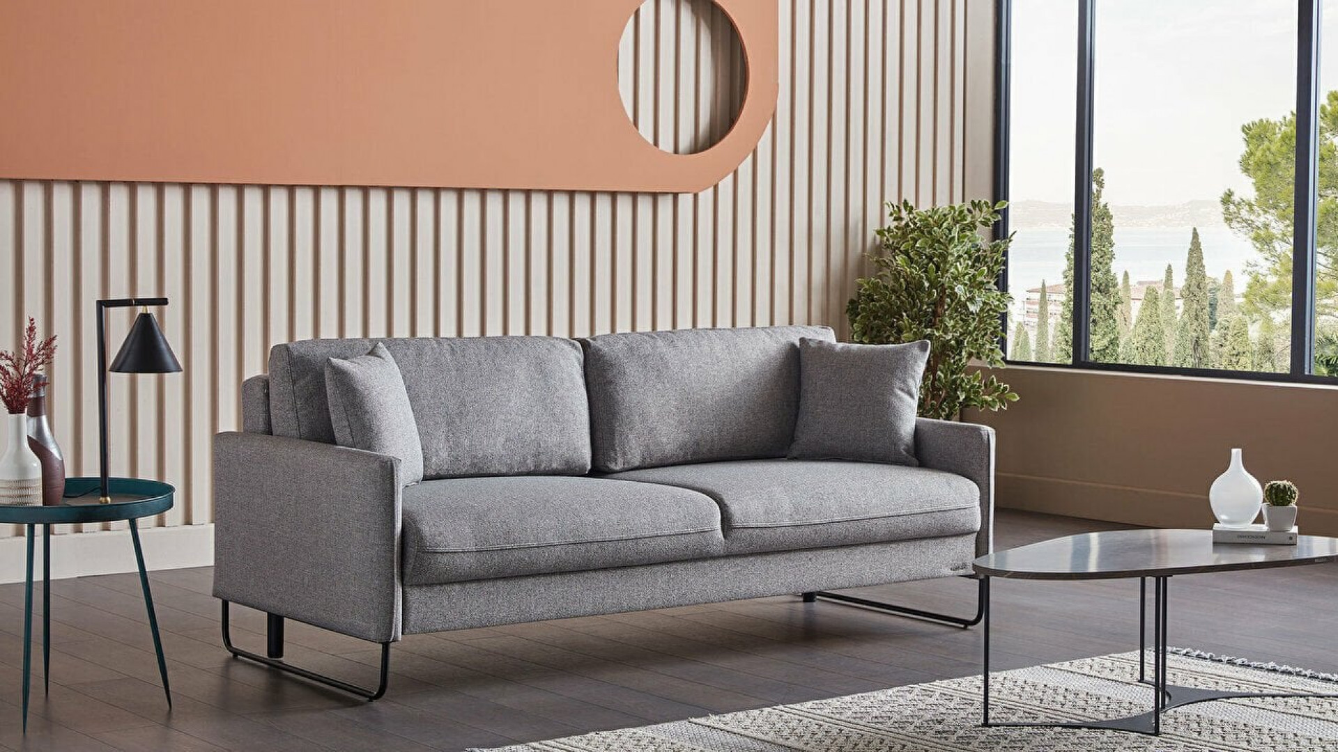 Laura Comfort 3er-Sofa