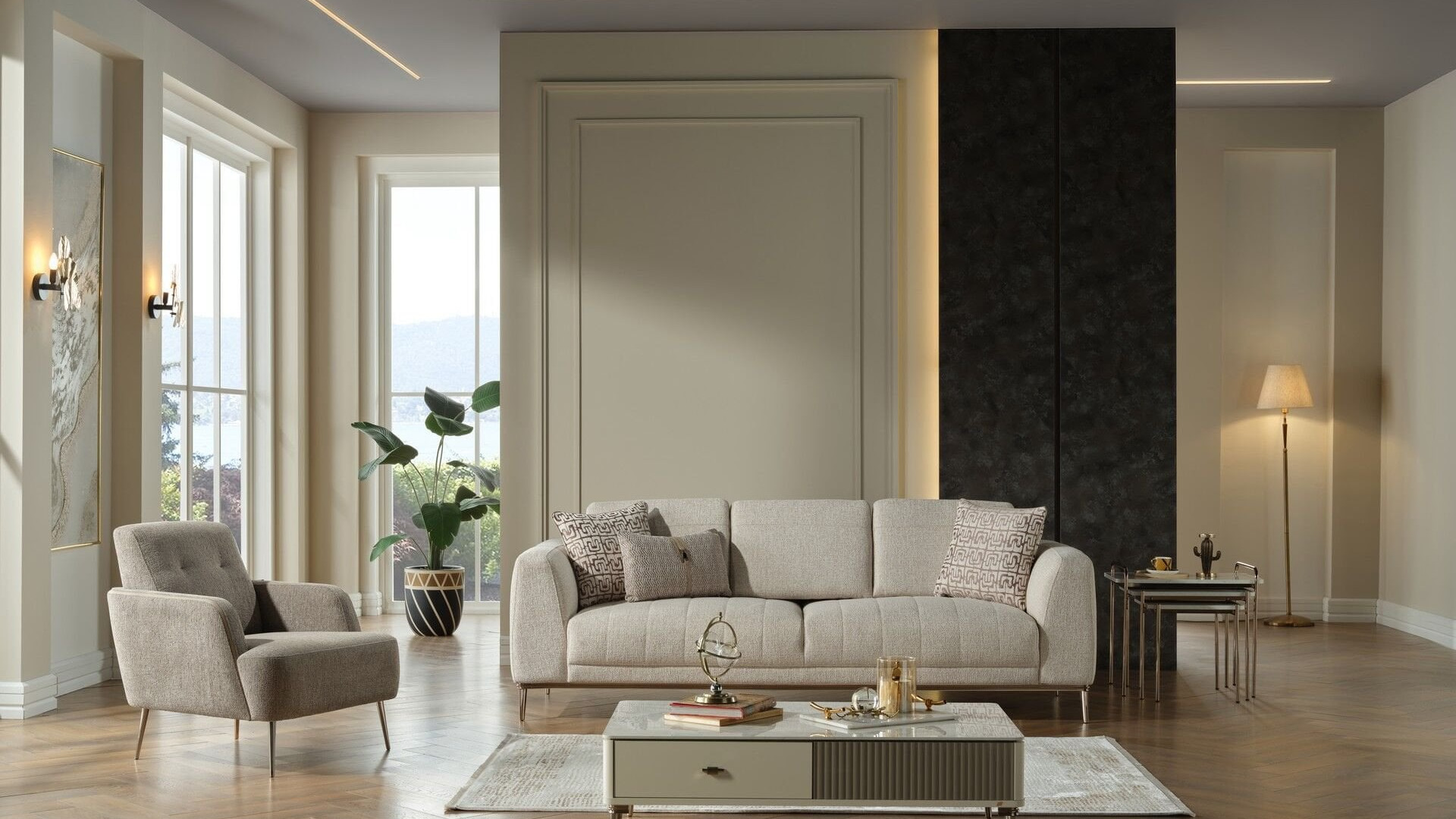 Lexus 3er-Sofa