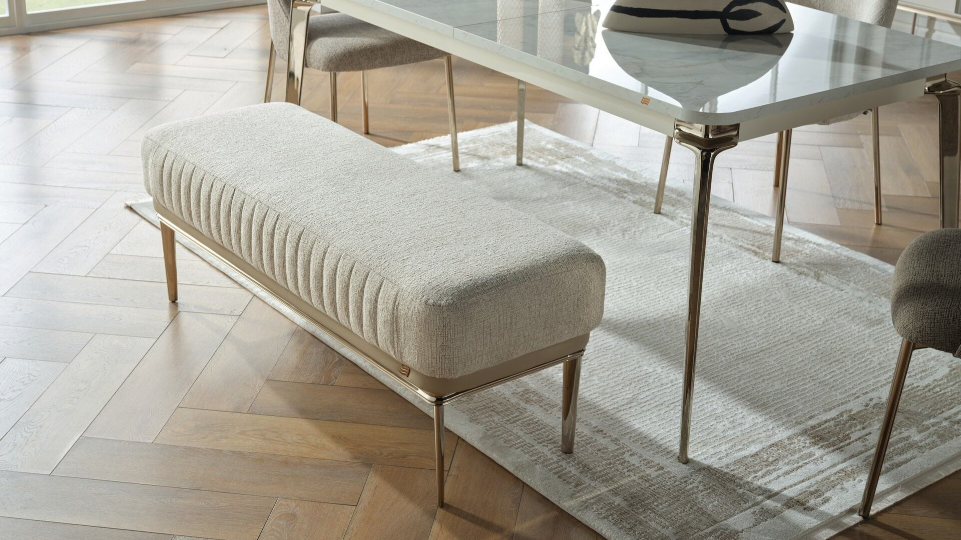 Lexus Sitzhocker Beige