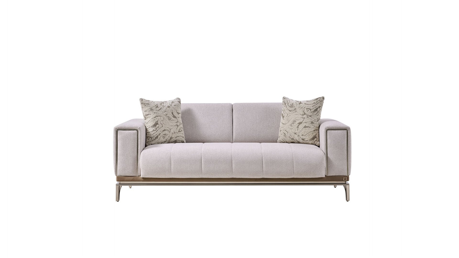 Loria 2er-Sofa - Beige
