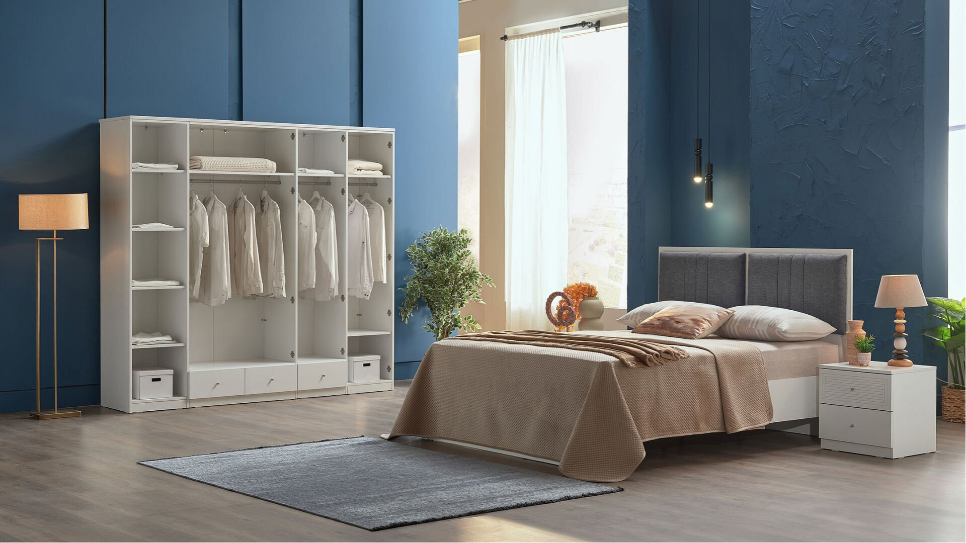 Majer 5-türiger Kleiderschrank