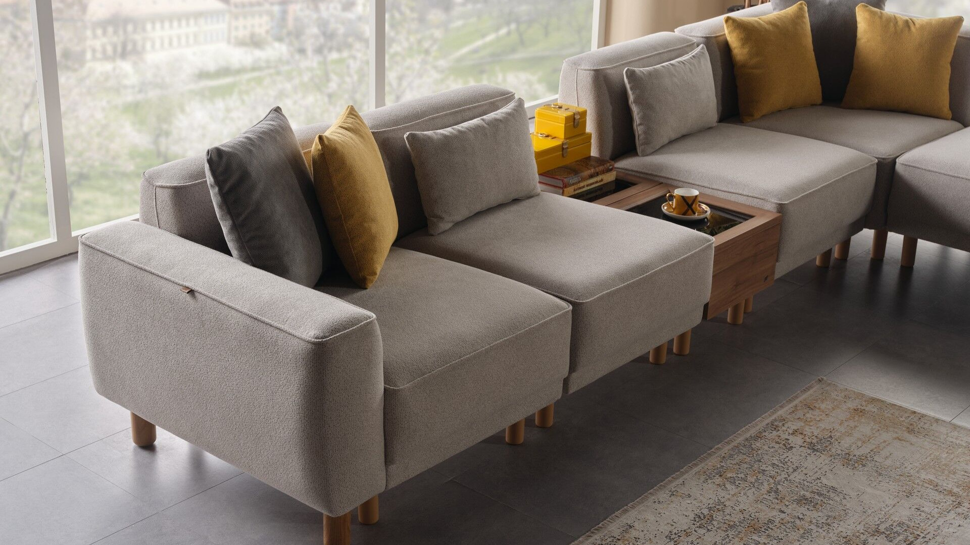 Mary X Rechteckiger Tisch