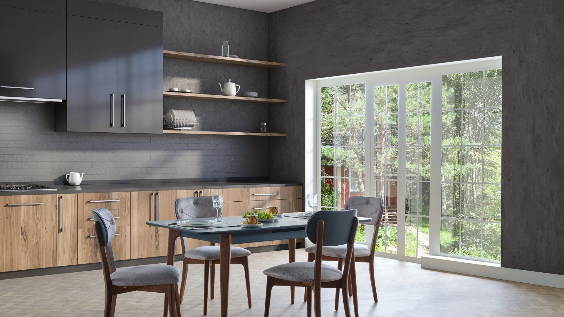 Matilda Küchentisch-Set Grün