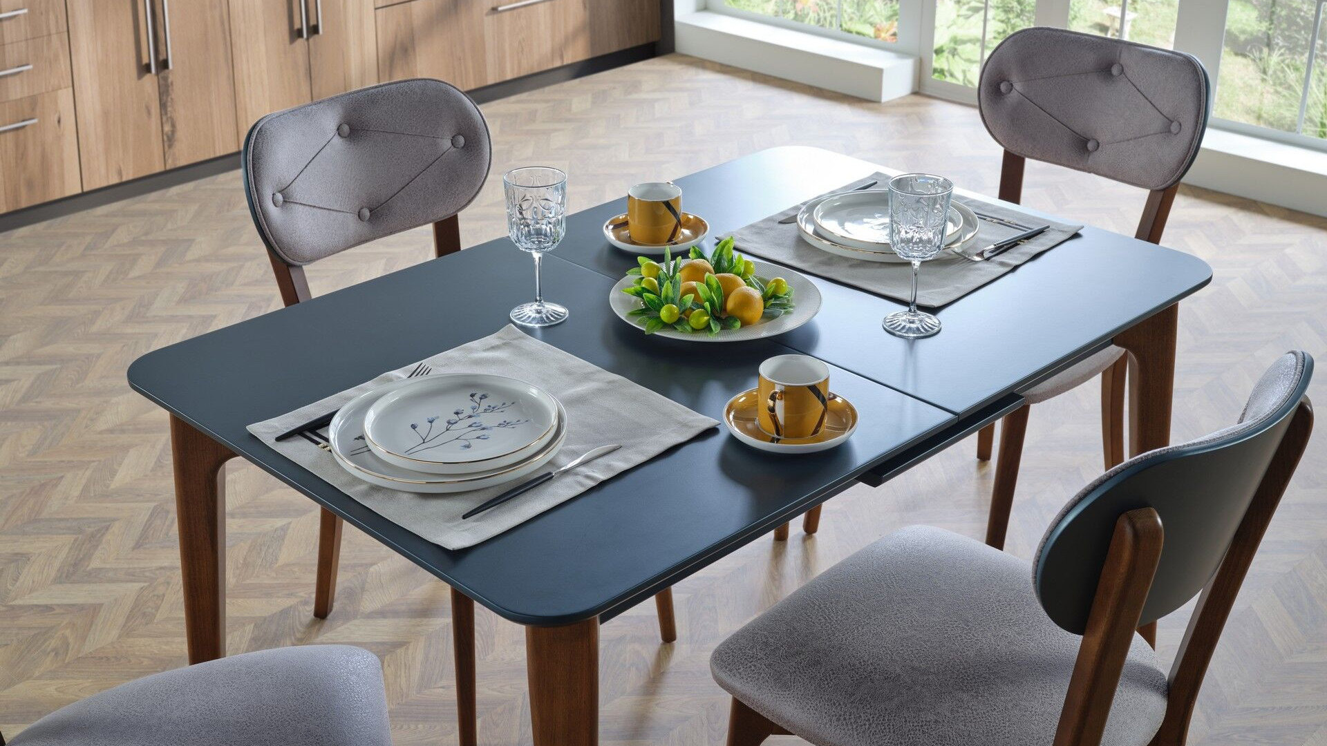 Matilda Küchentisch-Set Grün