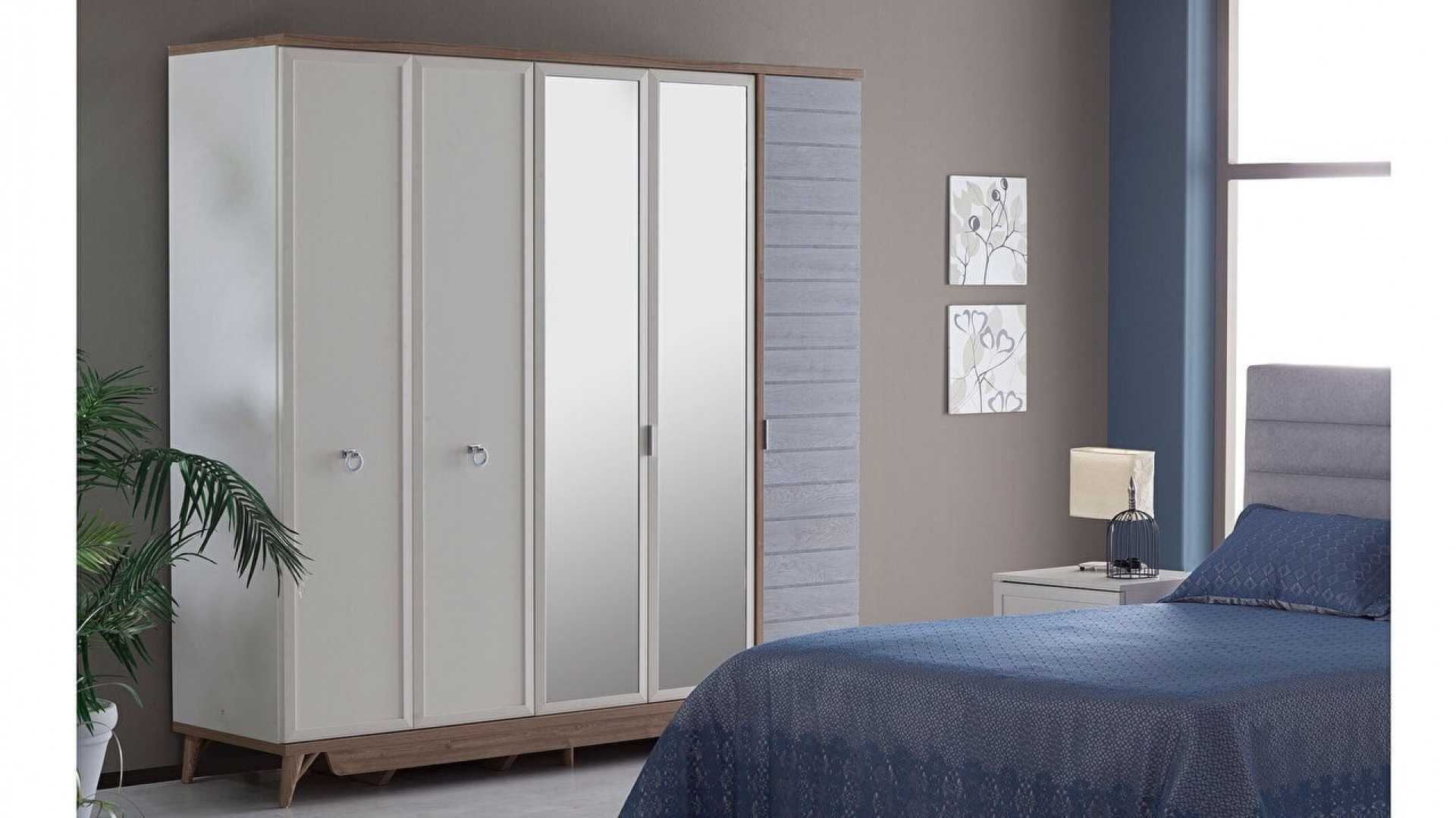 Mavenna 5-türiger Schrank