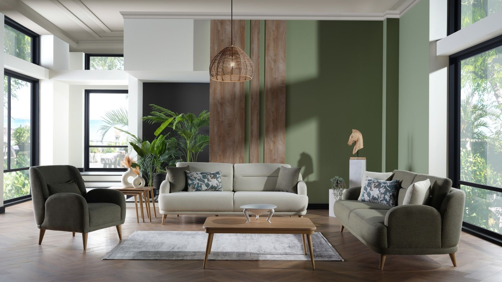 Mellow 3-Sitzer Sofa