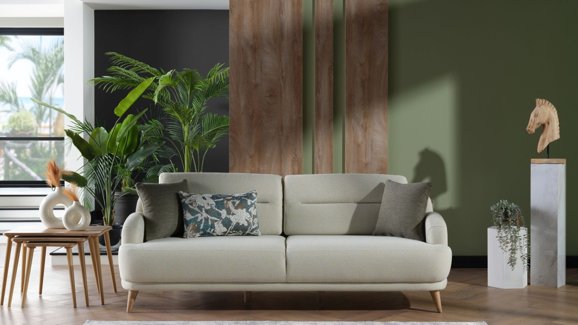 Mellow 3-Sitzer Sofa