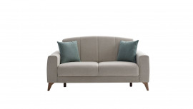 Nilya 2er-Sofa Creme - Grün
