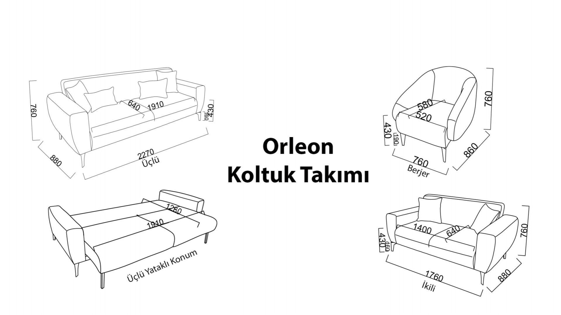 Orleon Sitzgruppe
