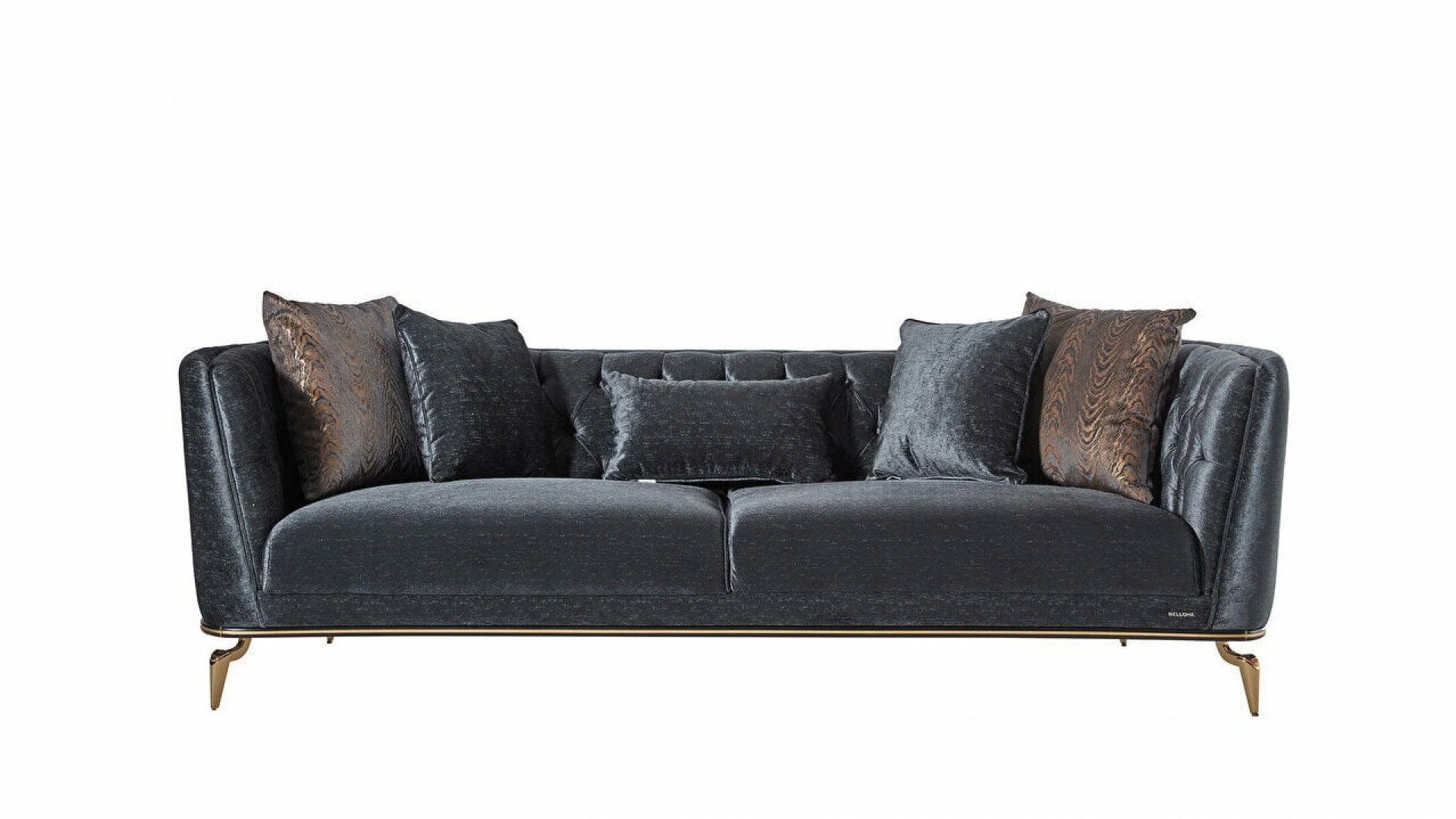 Plaza 3er-Sofa - Kreuzmuster