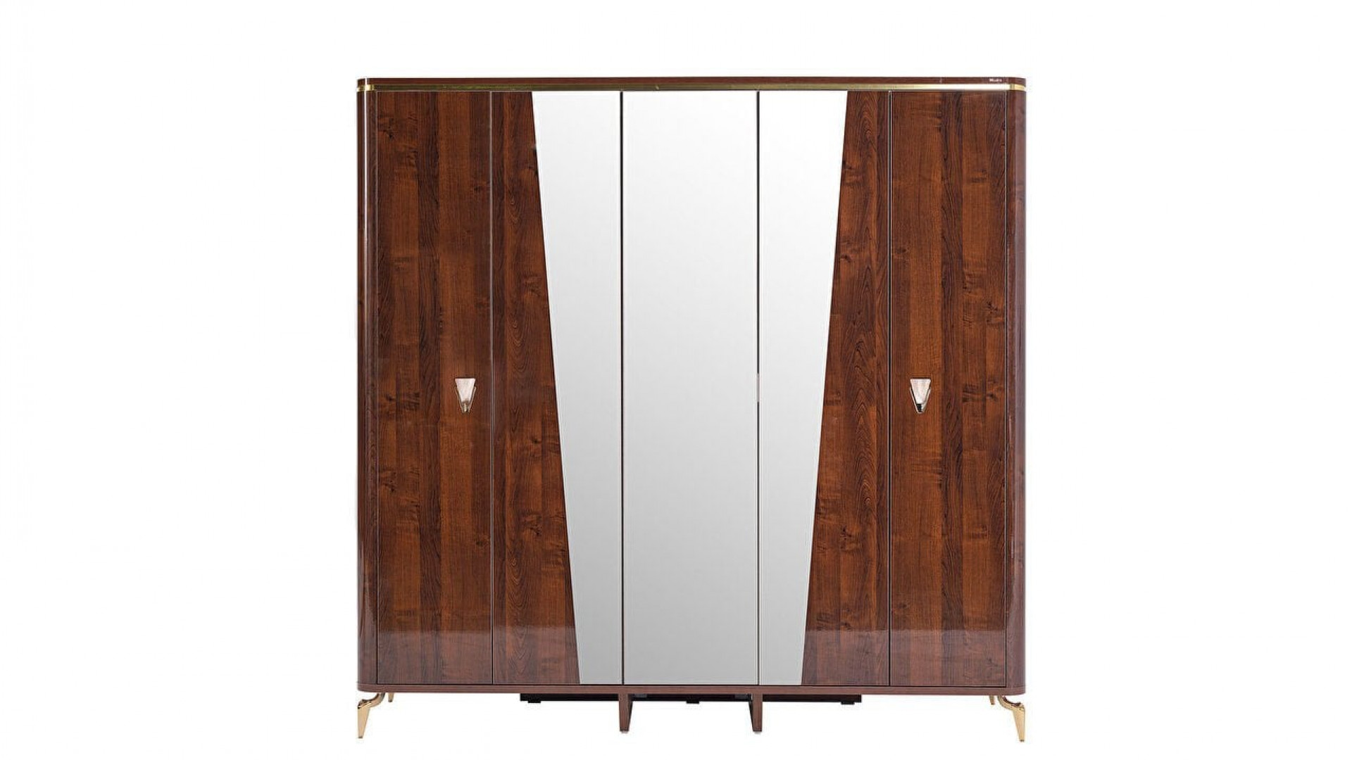 Plaza 5-türiger Schrank - Eiche