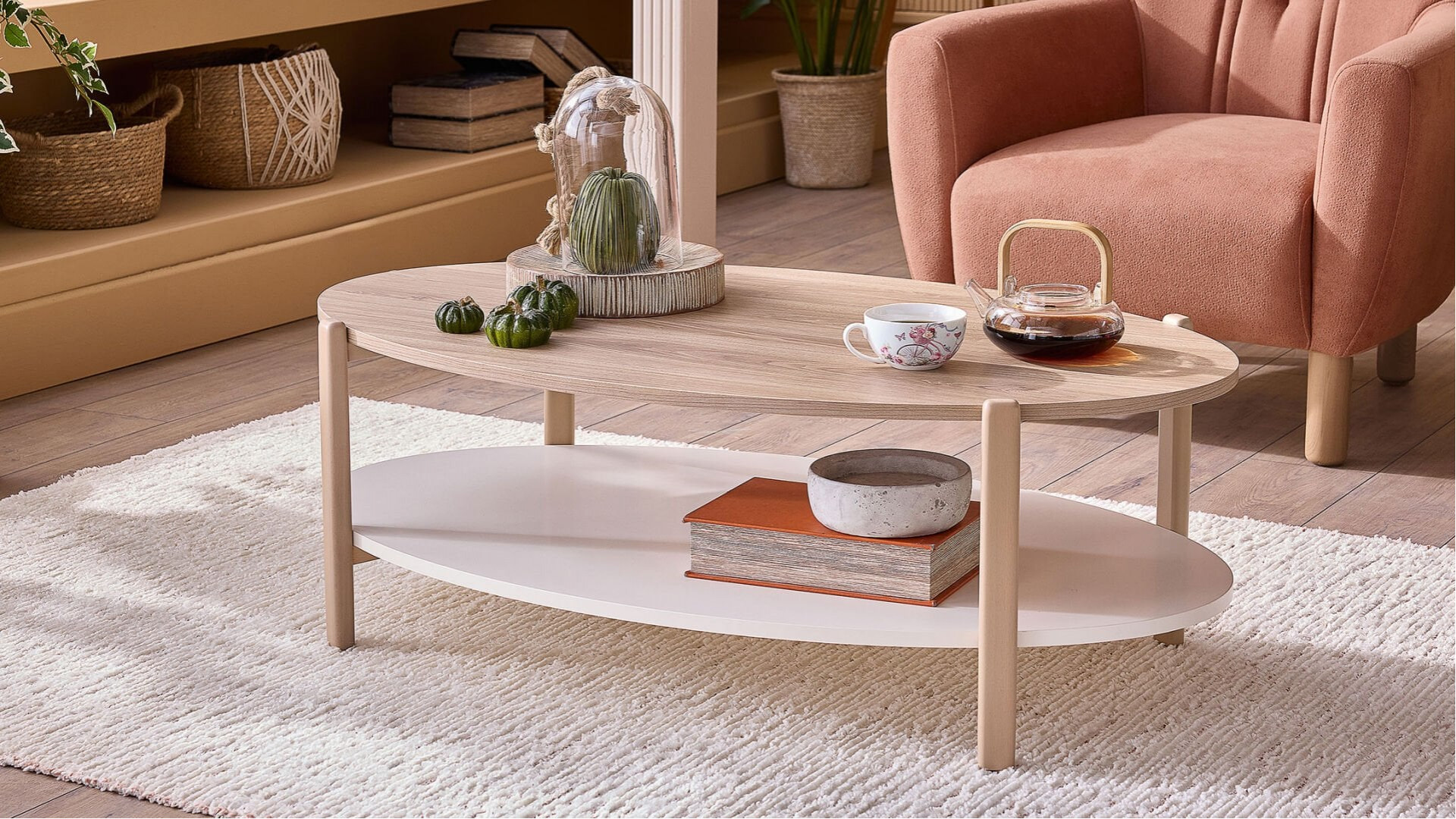 Rozy Boho Couchtisch