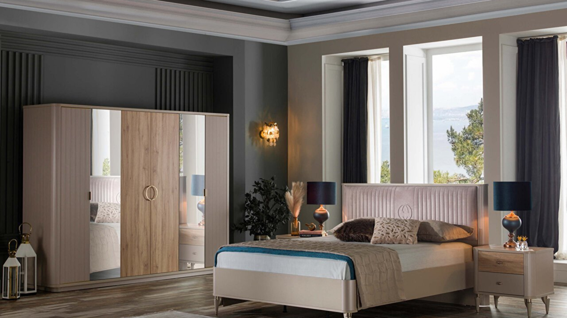 Sanvito 6-türiger Schrank