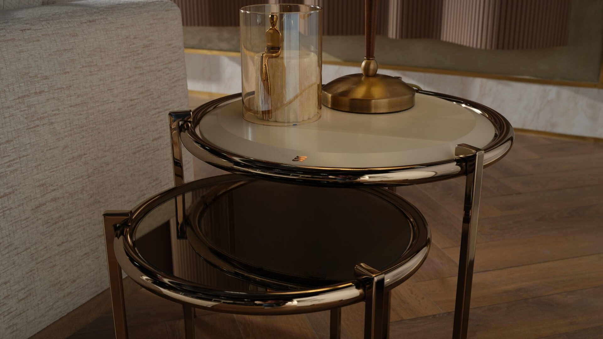 Shine Beistelltisch Set