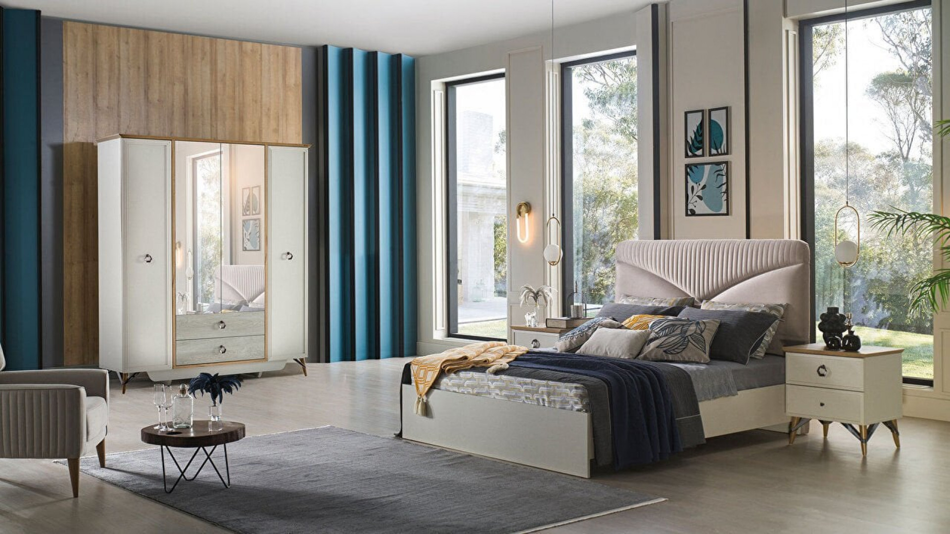 Valencia 4-türiger Schrank