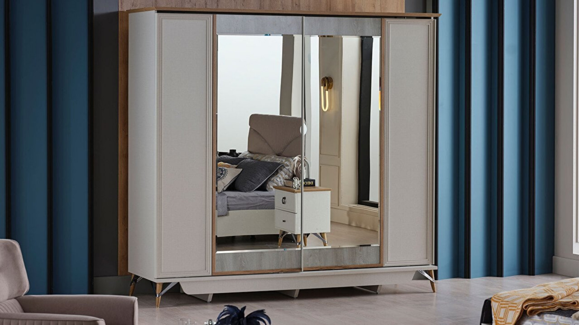 Valencia Schwebetürenschrank