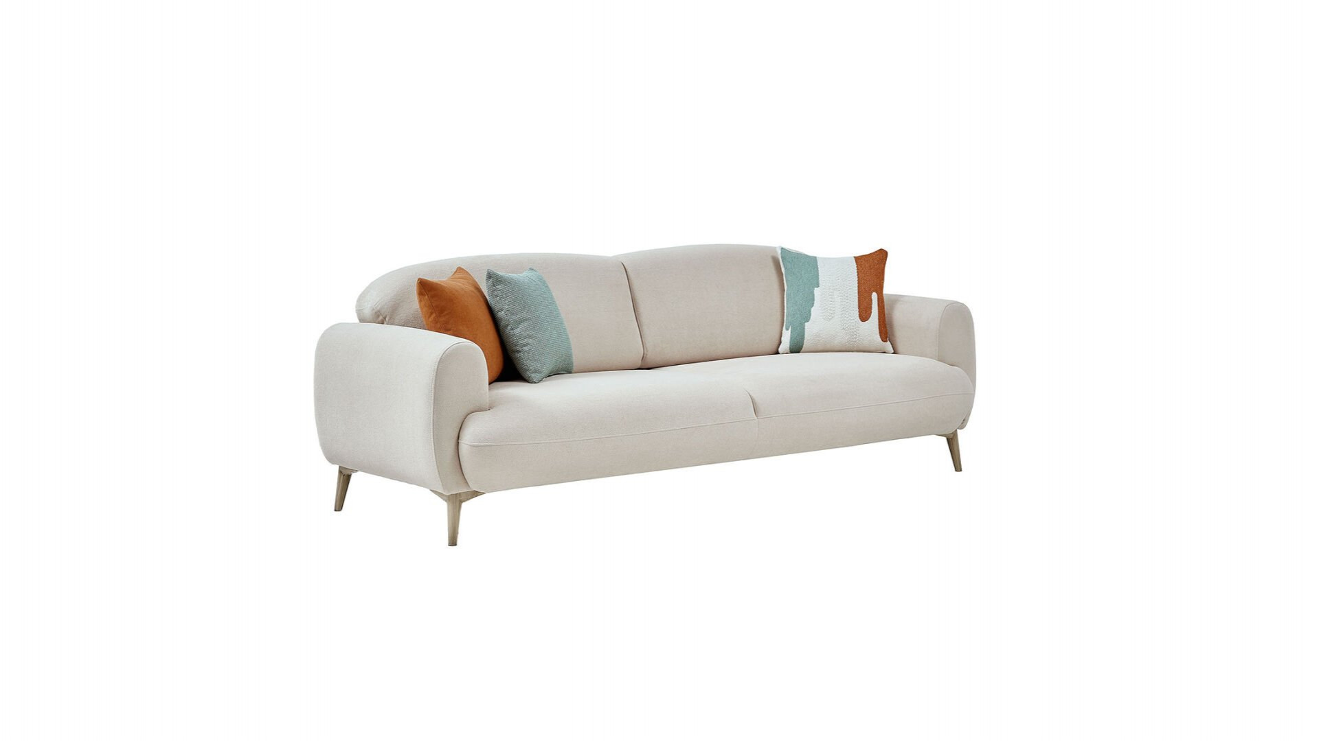 Valenty 3er-Sofa - Beige