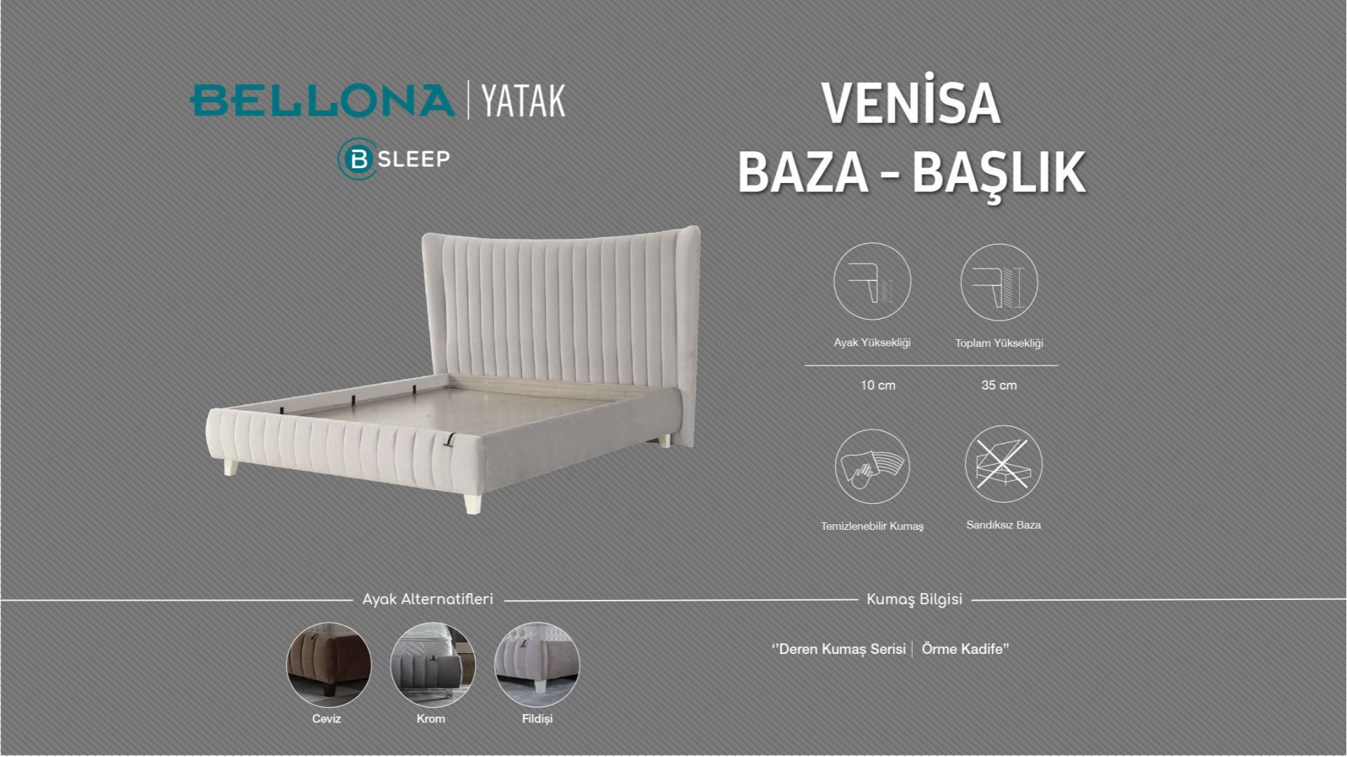 Venisa Bettbox - Braun