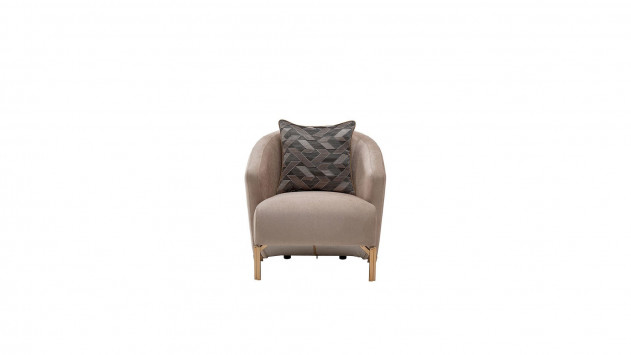 Veronica Einzel-Sofa - Vizon