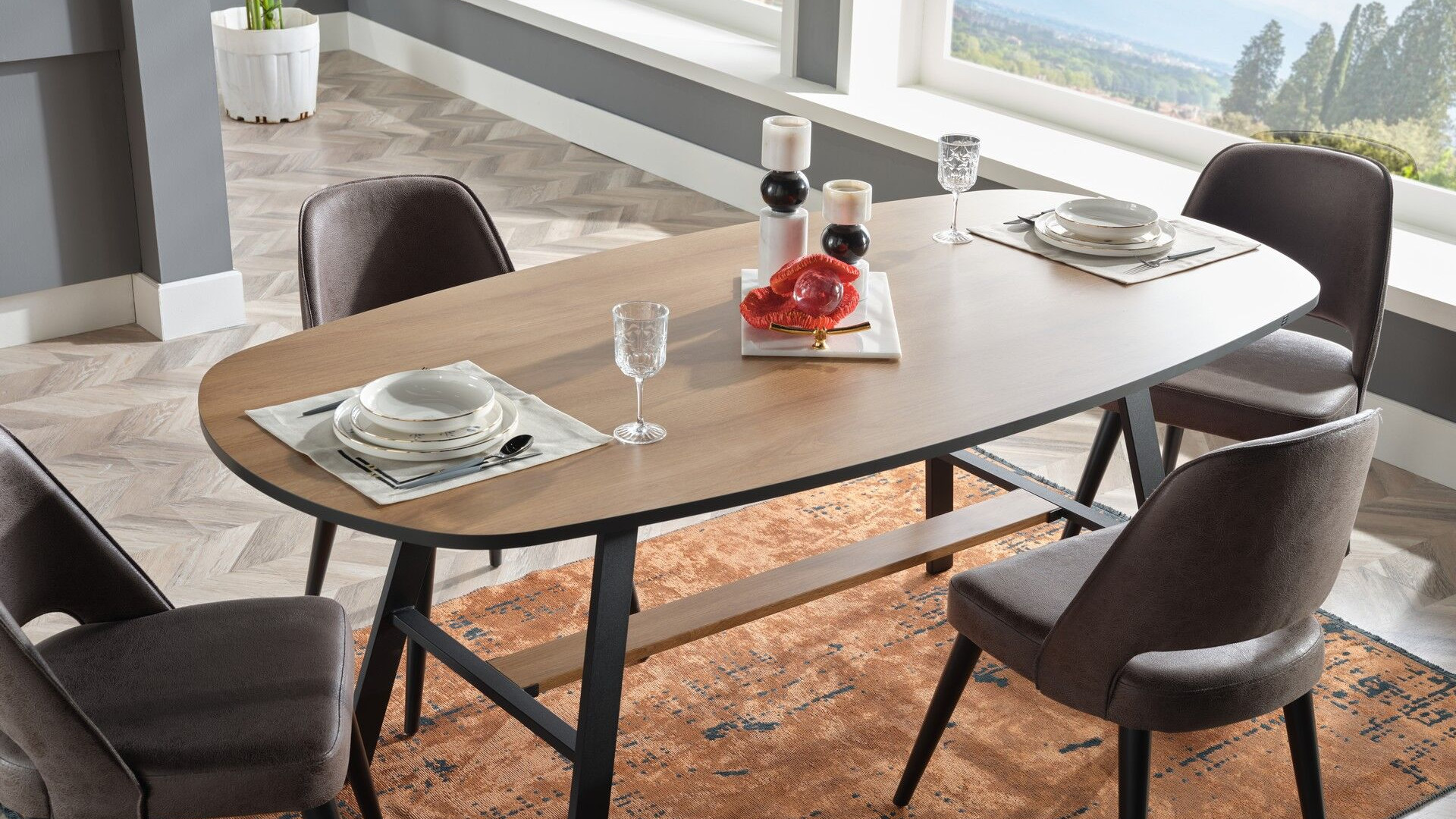 Vista Alternativer Fester Tisch