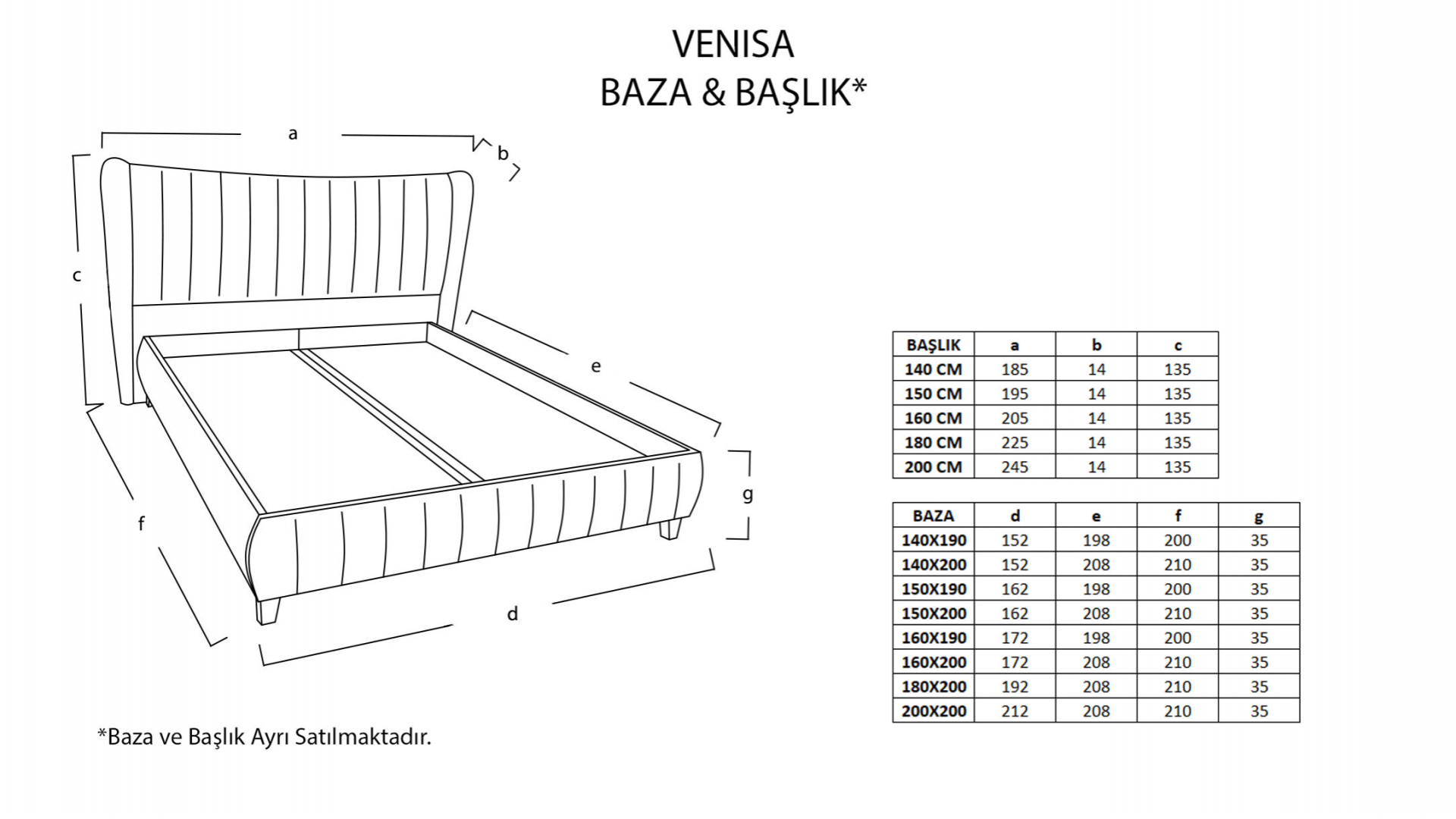 Venisa Bettbox - Braun