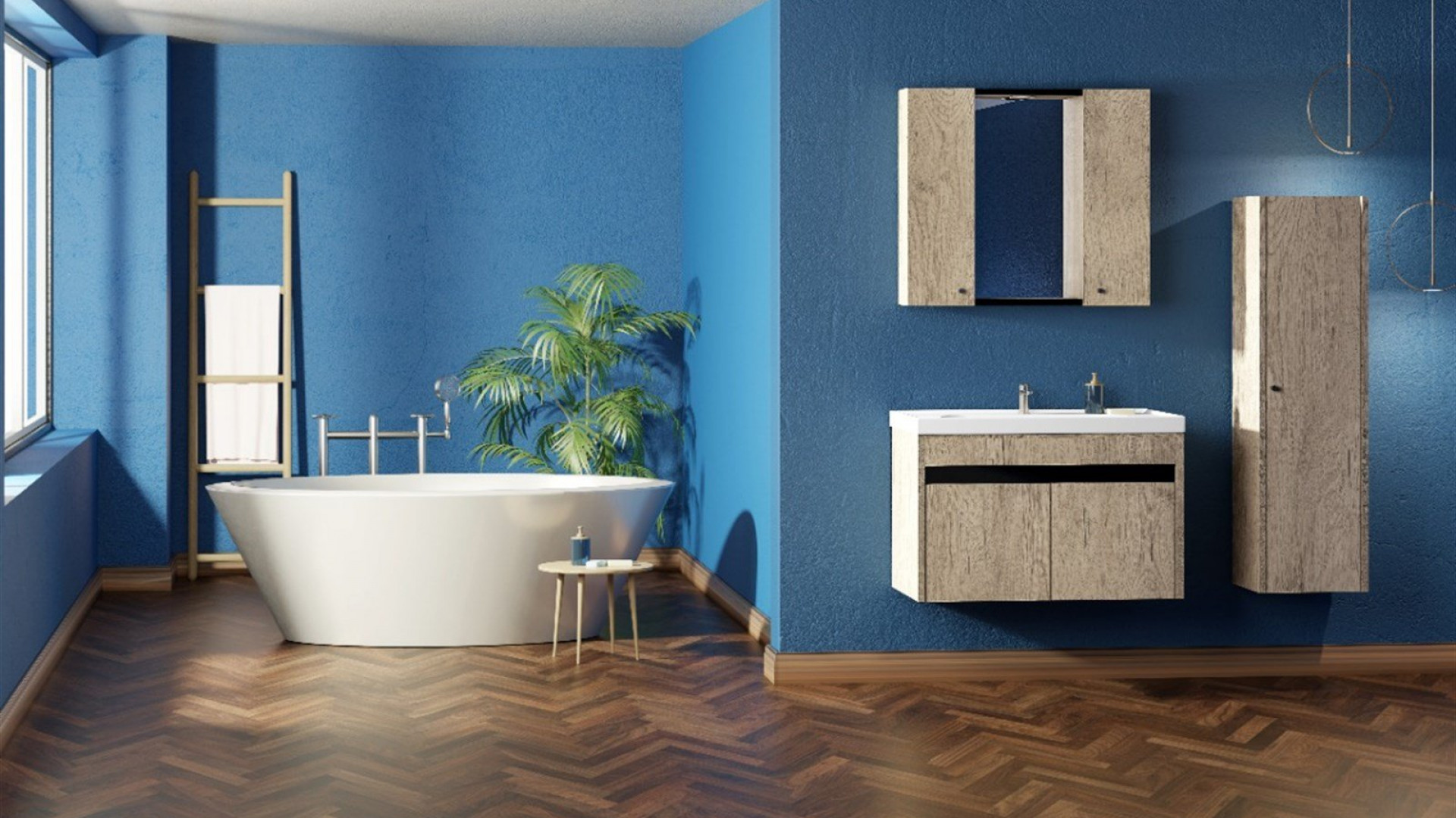 Akasya Badezimmer Set