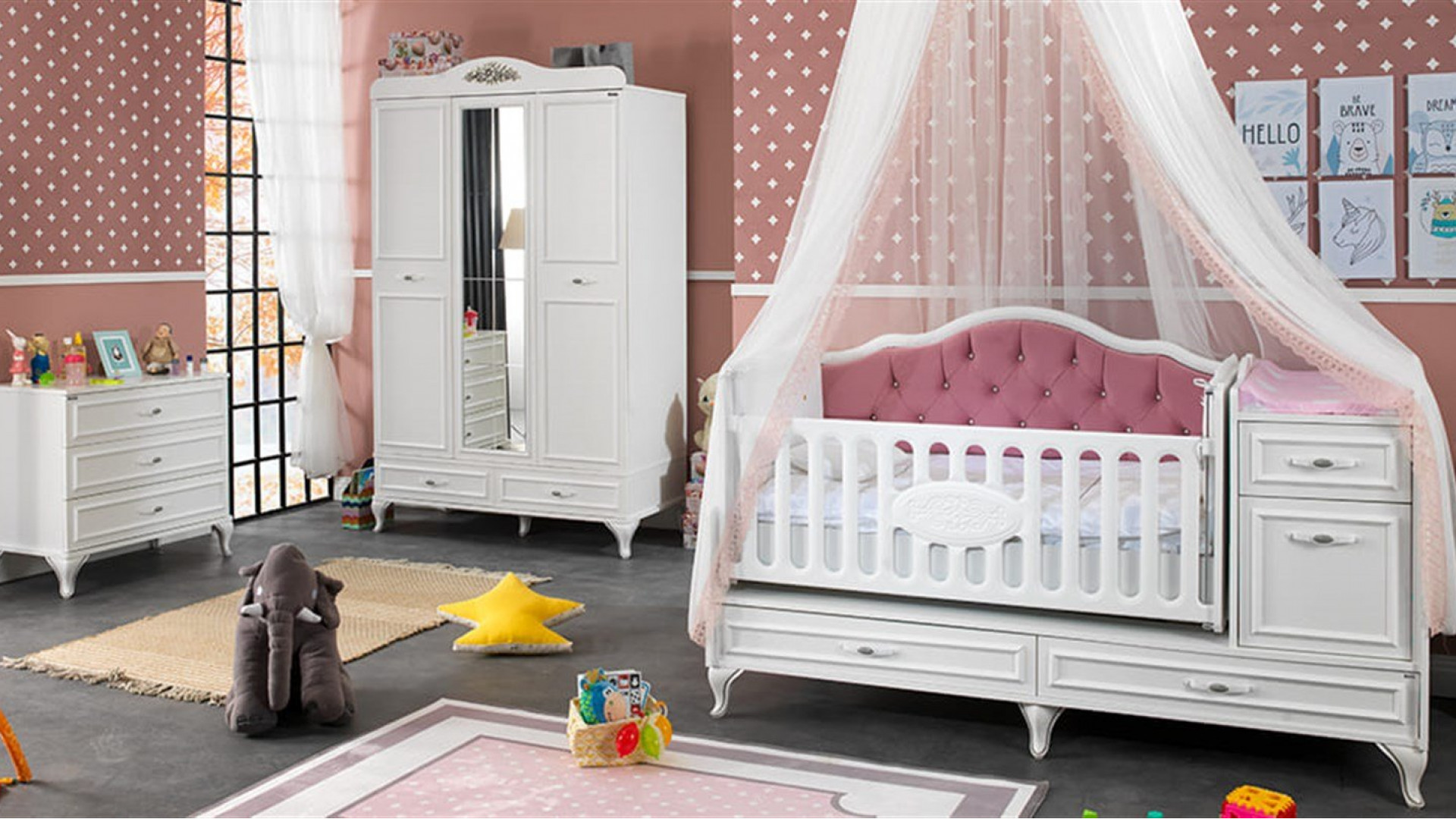 Angel Babyzimmer Set