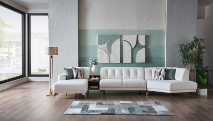 Atlanta Wohnlandschaft Weiss