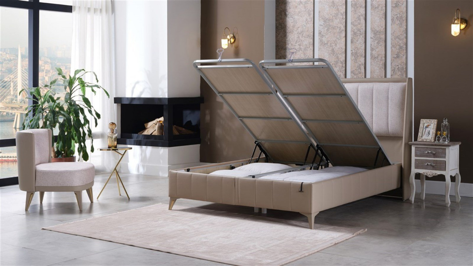 Bella Bettbox + Kopfteil