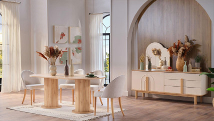 Boheems 2 Esszimmer Set