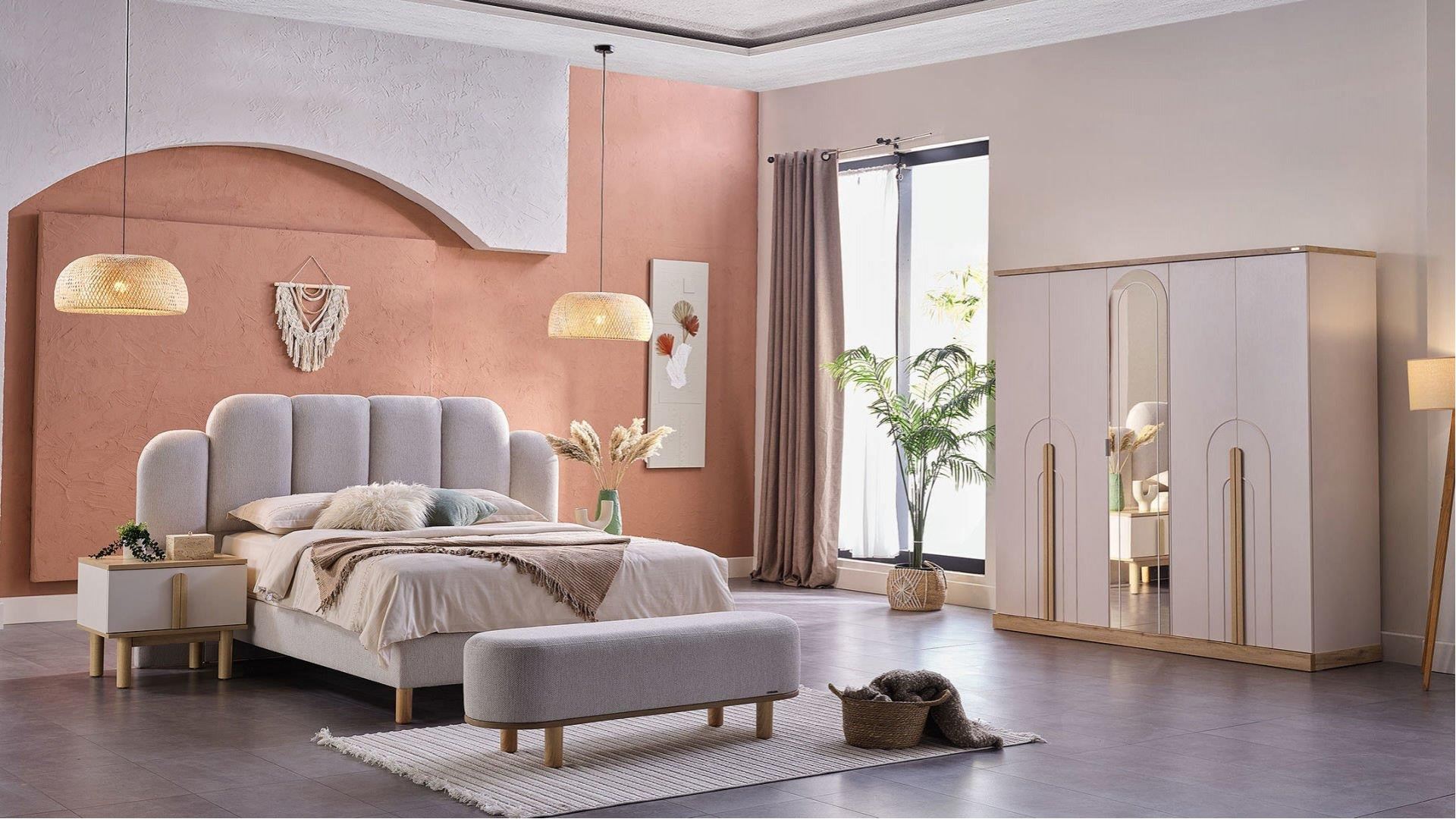 Boheems Schlafzimmer Set